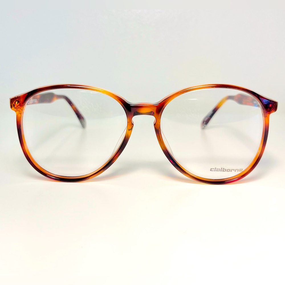 NOS Claiborne Tortoise eyeglass optical frames